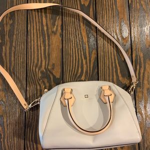 Kate Spade Gray Leather Crossbody